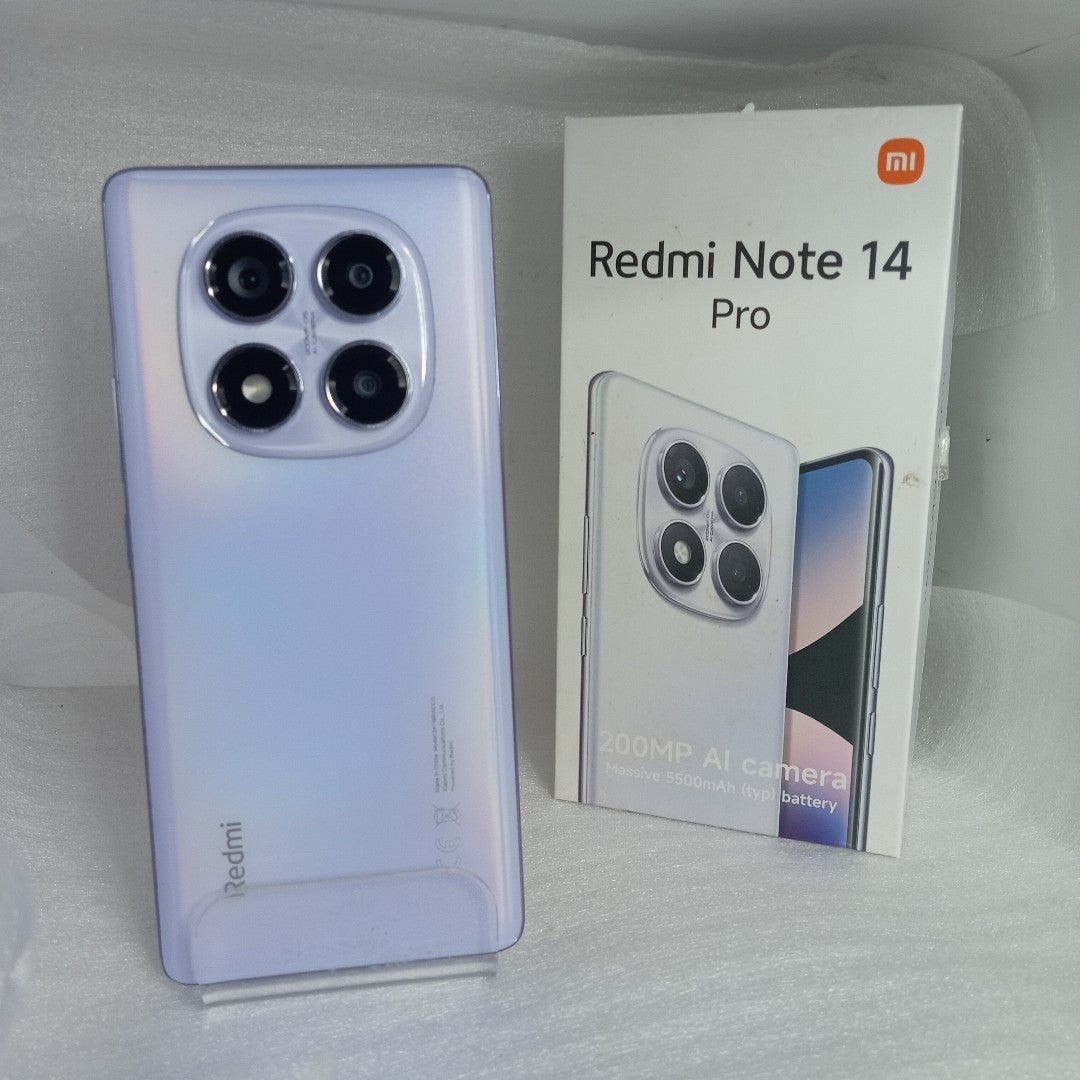 CELULAR XIAOMI REDMI NOTE 14 PRO 24116RACCG (2024) 256 GB 8 GB RAM (SEMINUEVO)