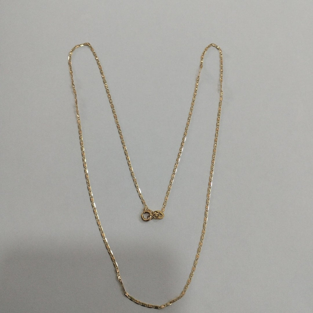 CADENAS VALENTINA/ESPEJO ORO 14K 1.6 (NUEVO)