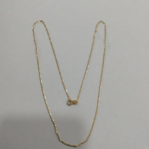 CADENAS VALENTINA/ESPEJO ORO 14K 1.6 (NUEVO)