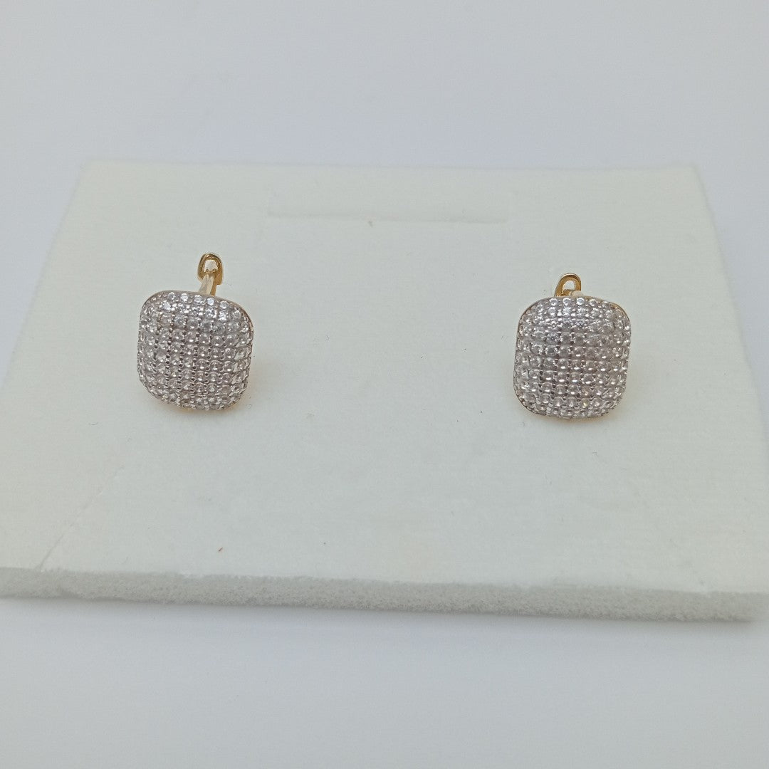 BROQUELES ORO 14K 3.9 (NUEVO)