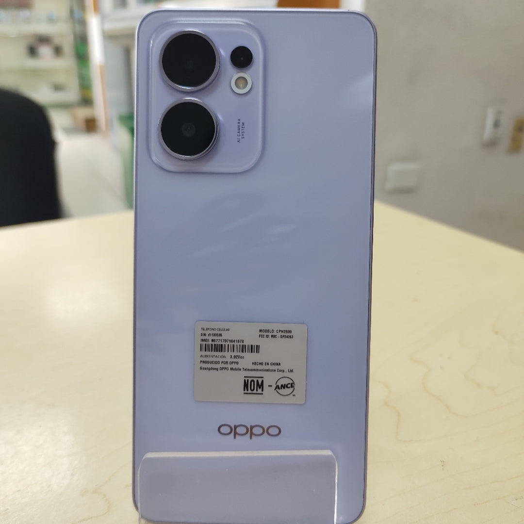 CELULAR OPPO  RENO 13F 5G CPH2699 (2025) 256 GB 12 GB RAM (SEMINUEVO)