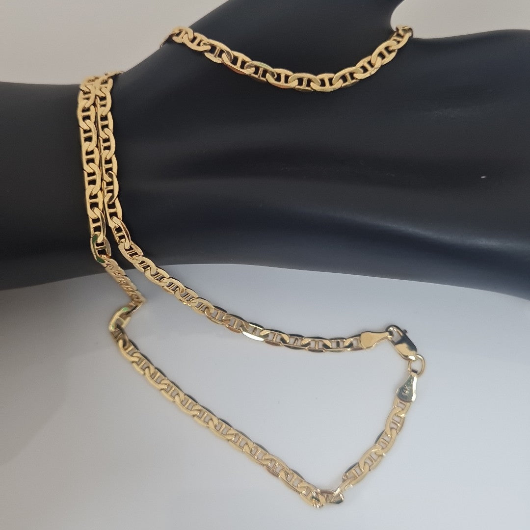 CADENAS GUCHI ORO 14K 11.1 (NUEVO)