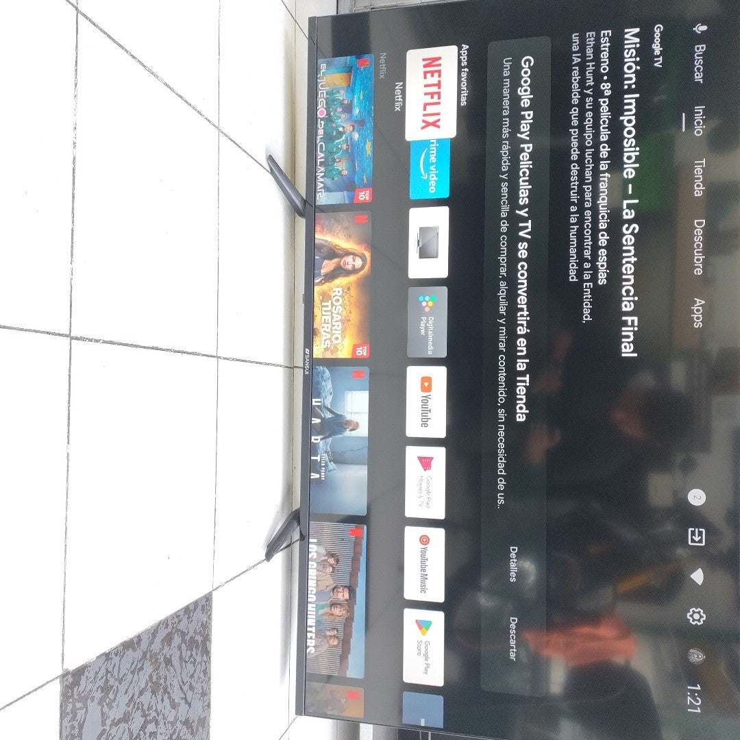 PANTALLA SANSUI SMX55V1UA (2022) 55" LED 4K (SEMINUEVO)