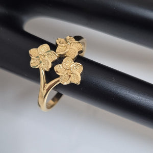 ANILLOS DAMA ORO 14K 2 (NUEVO)