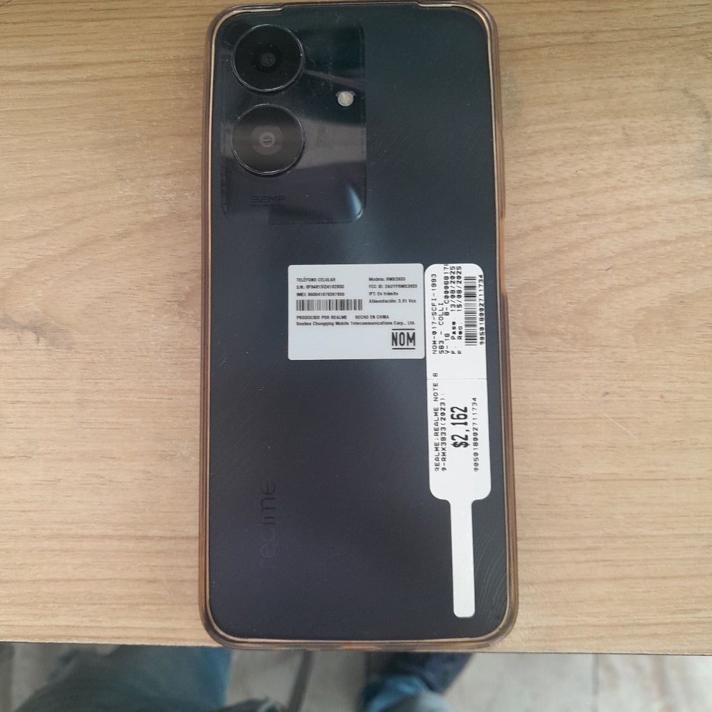 CELULAR REALME REALME NOTE 60-RMX3933(2023) 128 GB 4 GB RAM (SEMINUEVO)