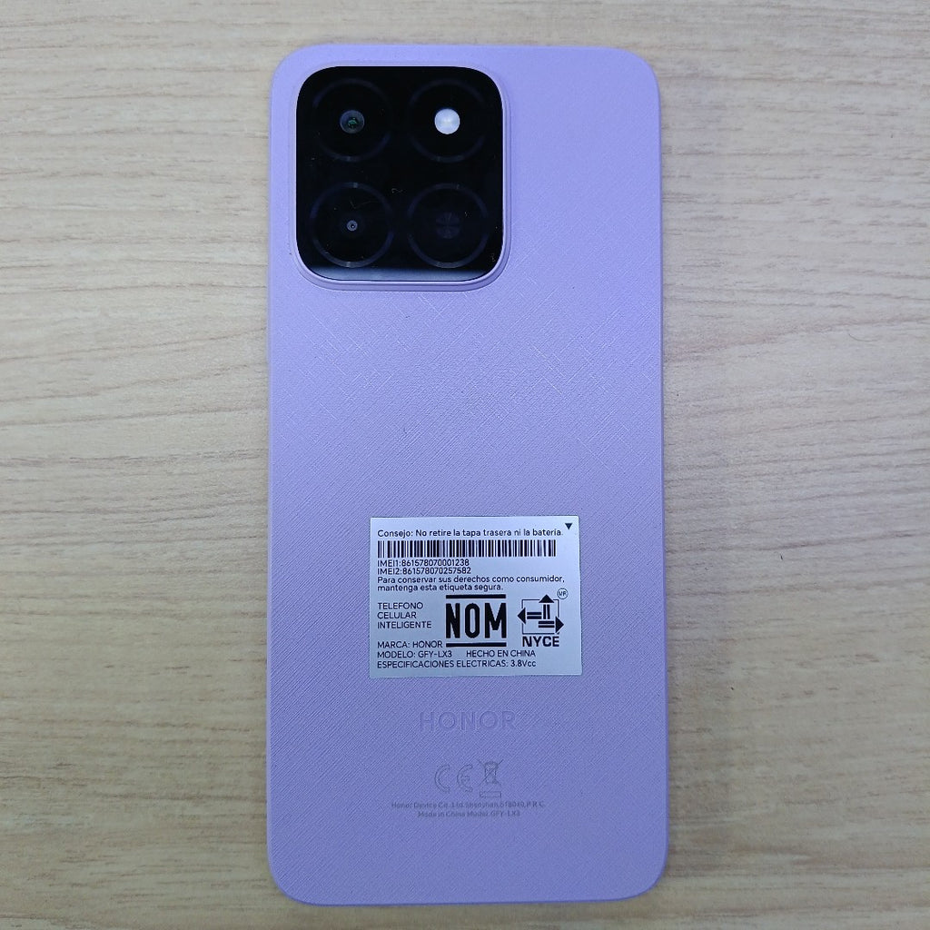CELULAR HONOR X5B PLUS GFY-LX3 (2024) 256 GB 4 GB RAM (SEMINUEVO)