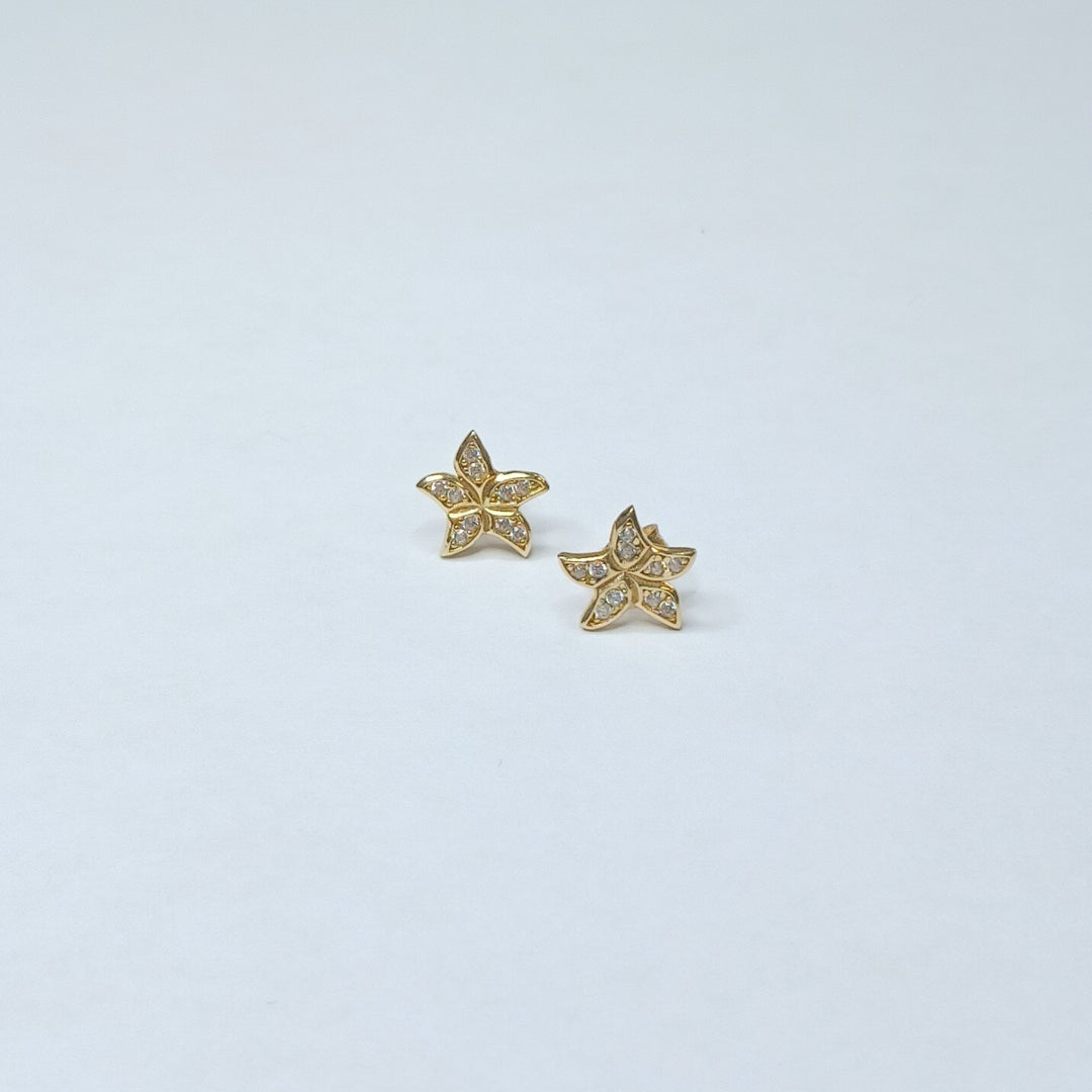 BROQUELES ORO 14K 1.2 (NUEVO)