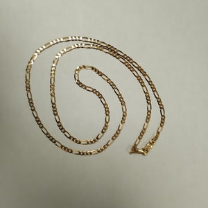 CADENAS CARTIER 3*1 AMARILLA ORO 14K 4.4 (NUEVO)