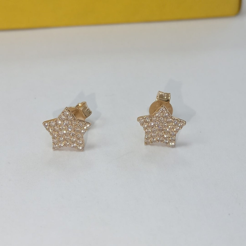 BROQUELES ORO 14K 1.2 (NUEVO)