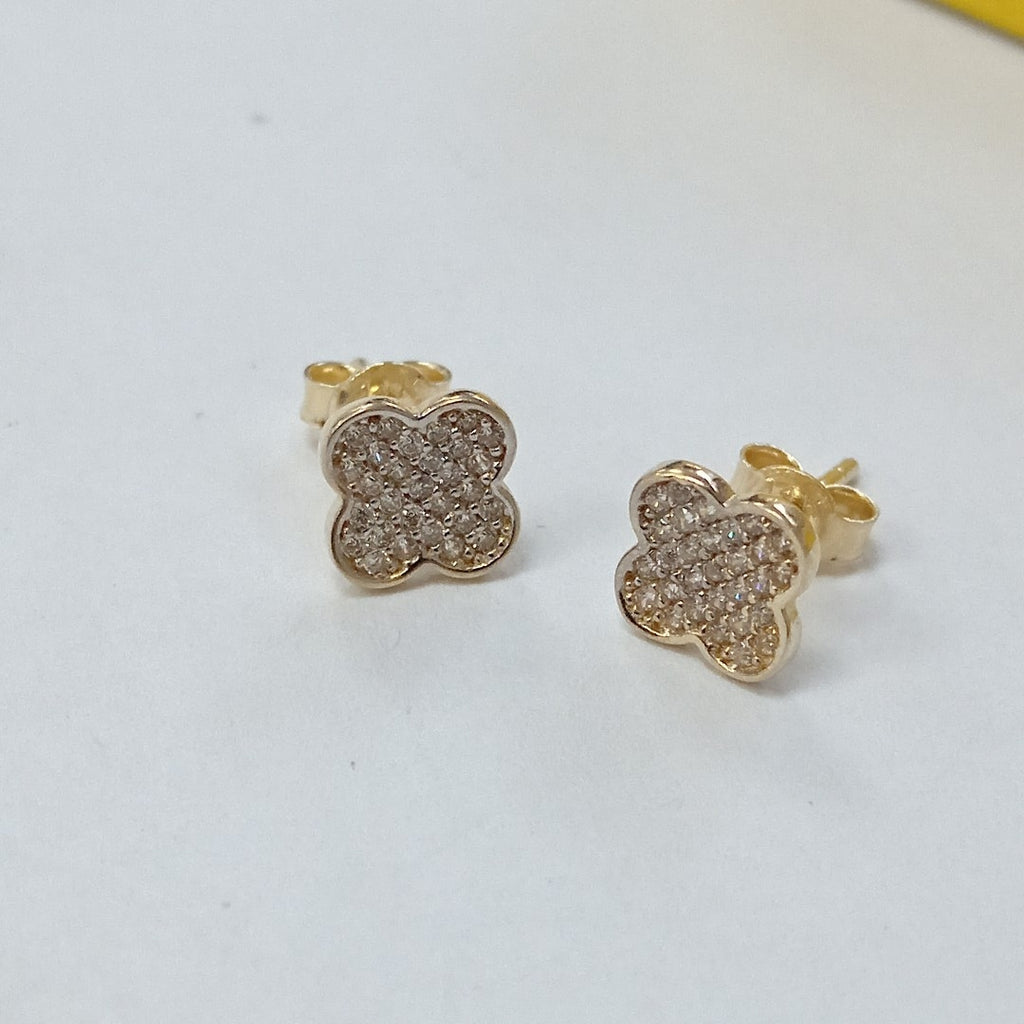 BROQUELES ORO 14K 1.1 (NUEVO)