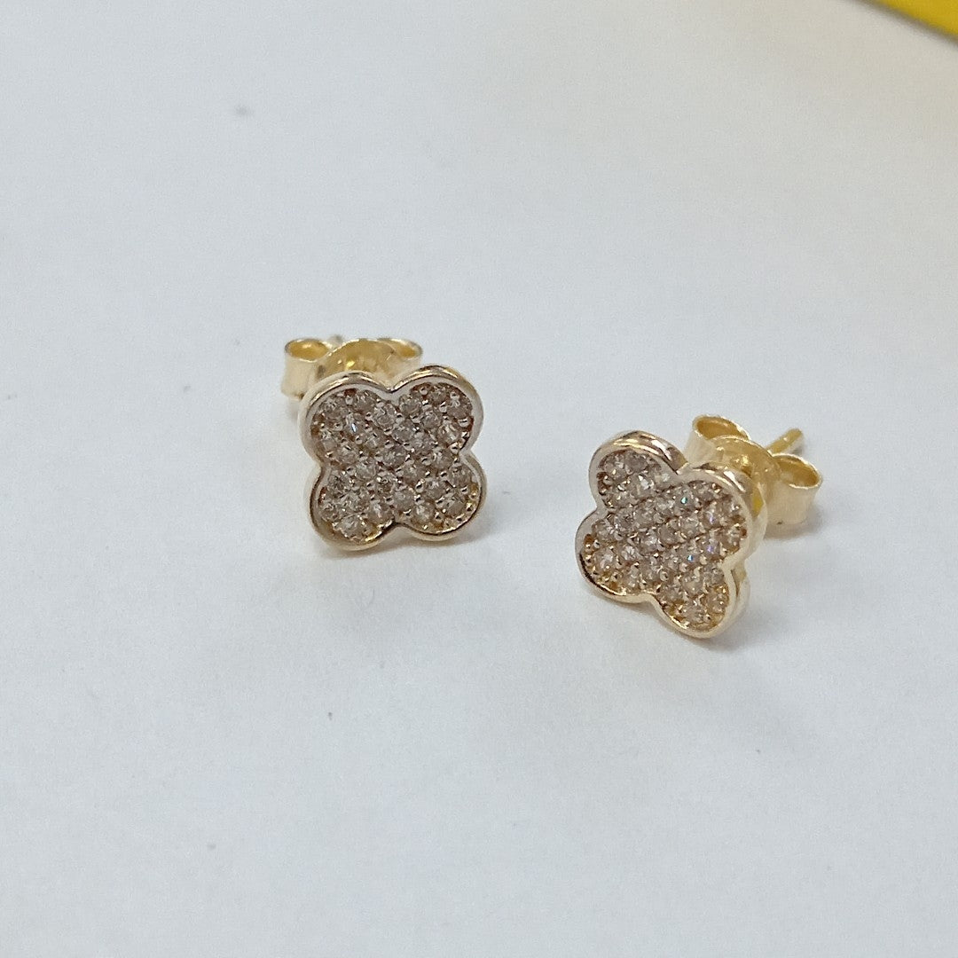 BROQUELES ORO 14K 1.1 (NUEVO)