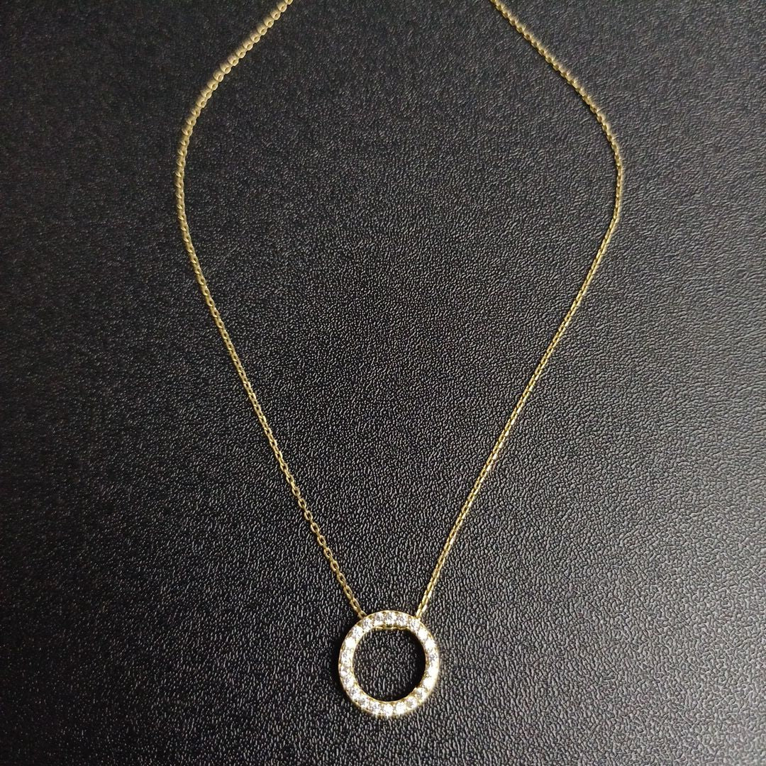 CADENAS BARBADA DIAMANTADA ORO 14K 1.8 (NUEVO)