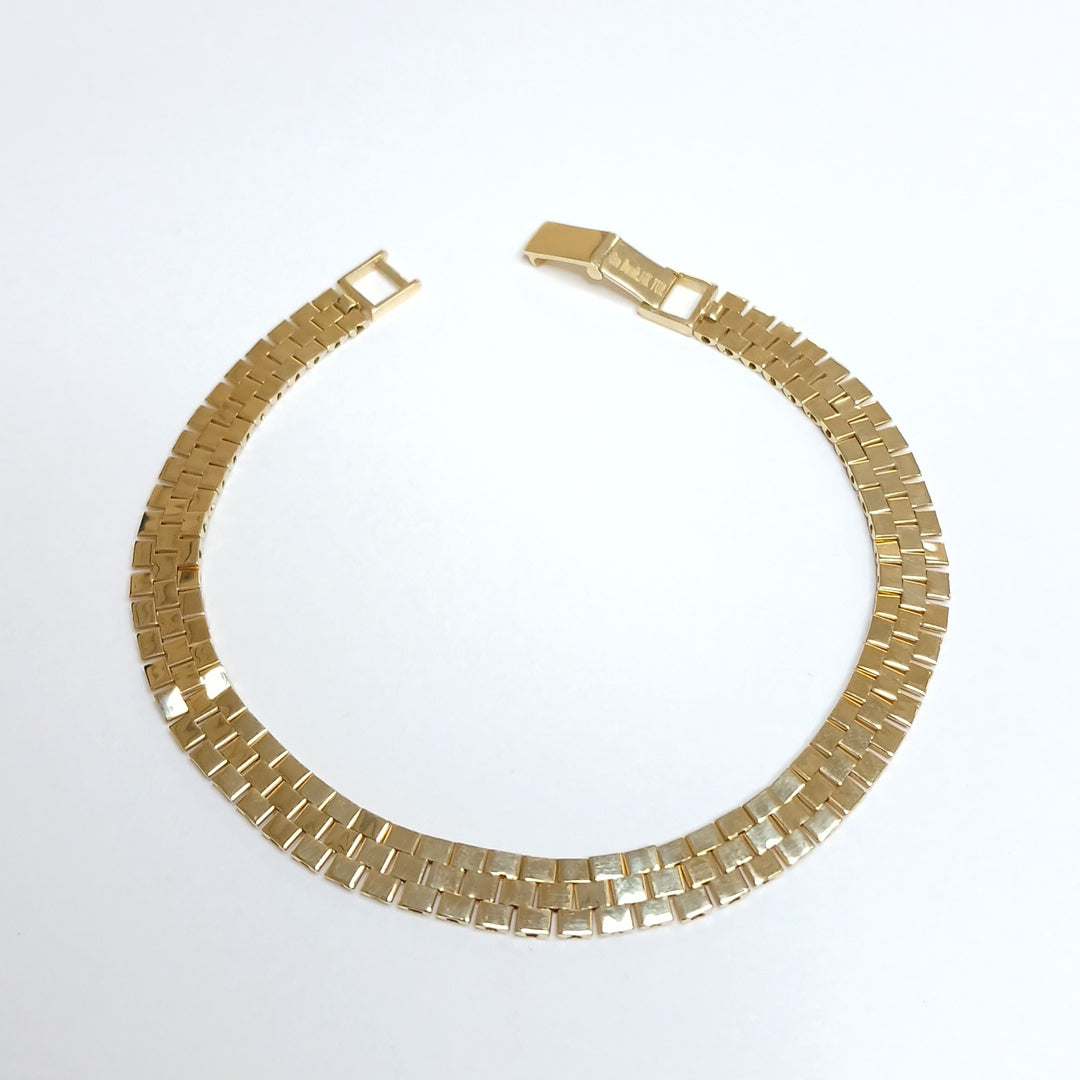 PULSERAS CABALLERO ORO 14K 10.8 (NUEVO)