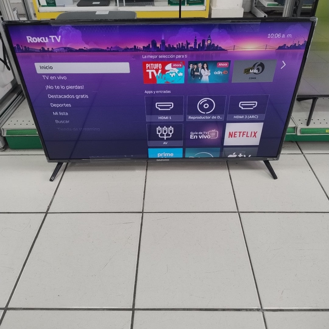 PANTALLA DAEWOO DAW40FR 40" LED FULL HD (SEMINUEVO)