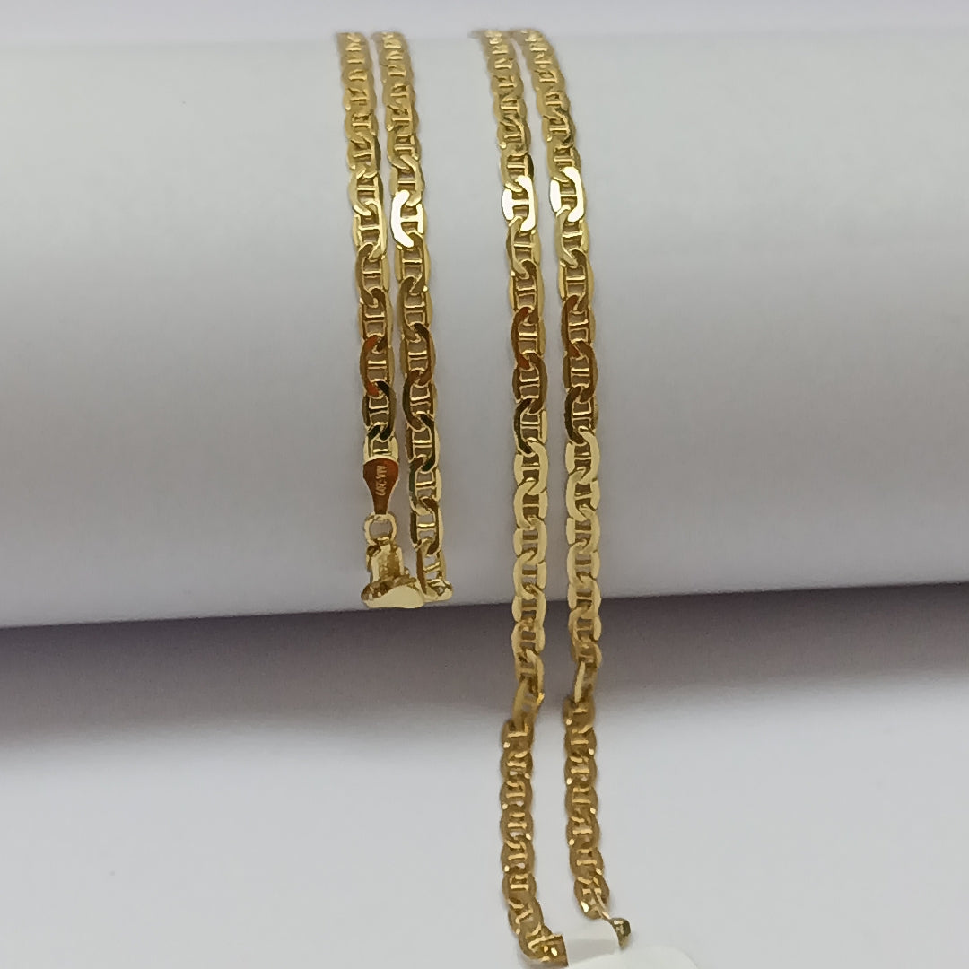 CADENAS GUCHI ORO 14K 12 (NUEVO)