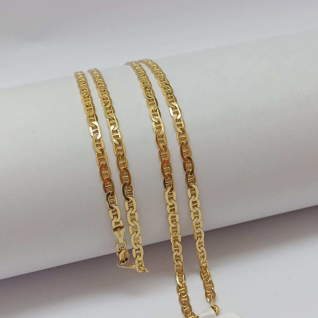 CADENAS GUCHI ORO 14K 6.7 (NUEVO)