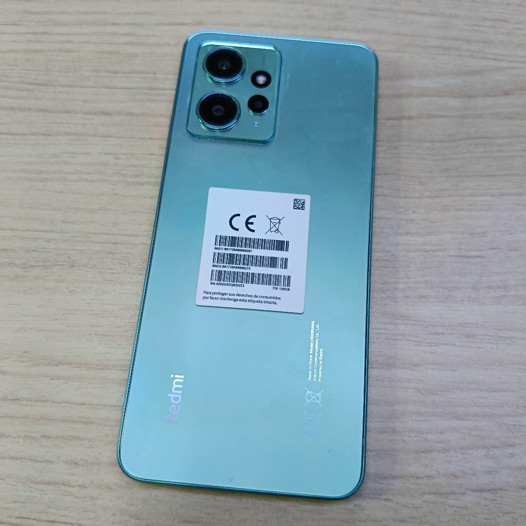 CELULAR XIAOMI REDMI NOTE 12 23028RA60L 128 GB 6 GB RAM (SEMINUEVO)