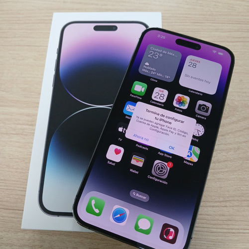 CELULAR APPLE IPHONE 14 PRO MAX A2893 128 GB 6 GB RAM (SEMINUEVO)