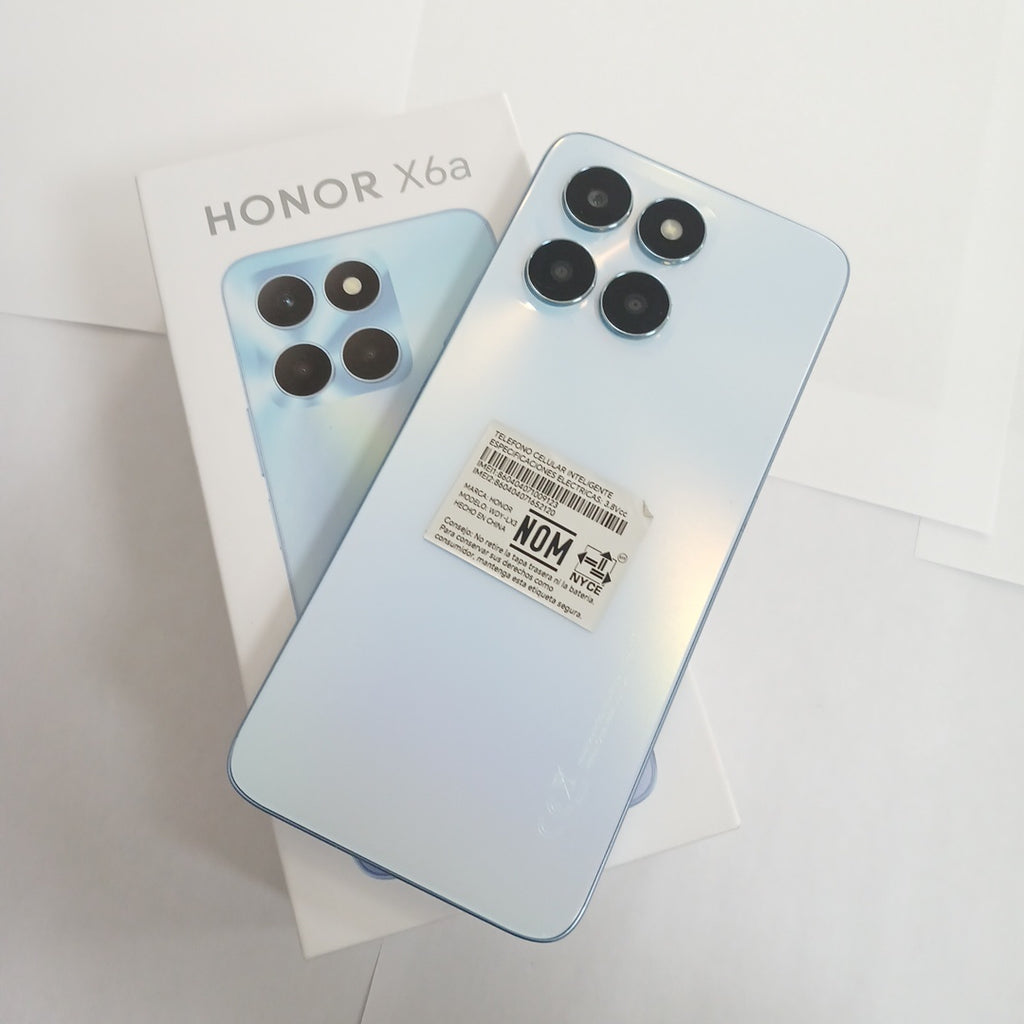 CELULAR HONOR X6A WDY-LX3 (2023) 128 GB 4 GB RAM (SEMINUEVO)
