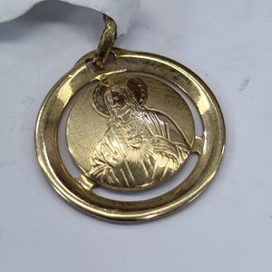 DIJES RELIGIOSOS ORO 14K 1.2 GRS (NUEVO)