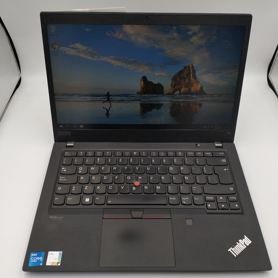 LAPTOP LENOVO THINKPAD T14 GEN 2 (2022) 512 GB SSD 16 GB RAM (SEMINUEVO)