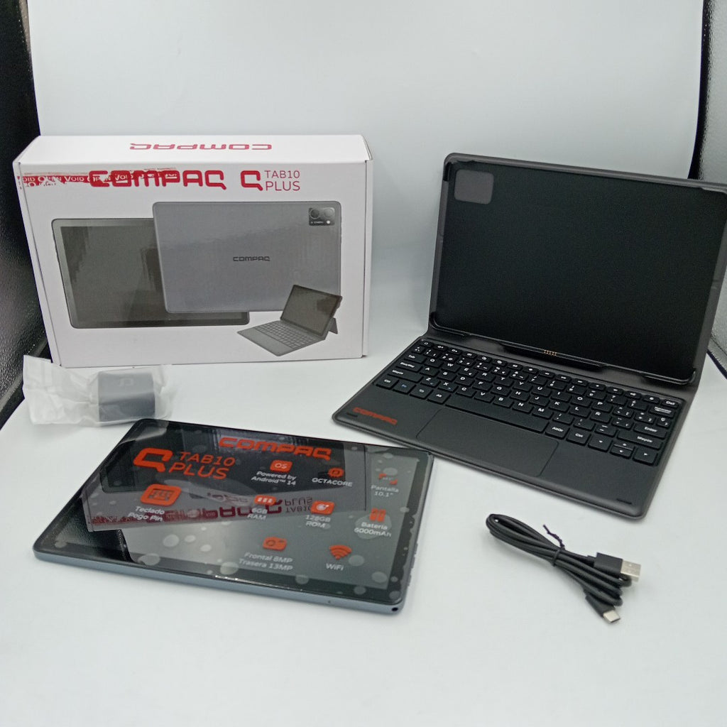TABLETA COMPAQ QTAB10PLUS 128 GB 6 GB RAM (SEMINUEVO)