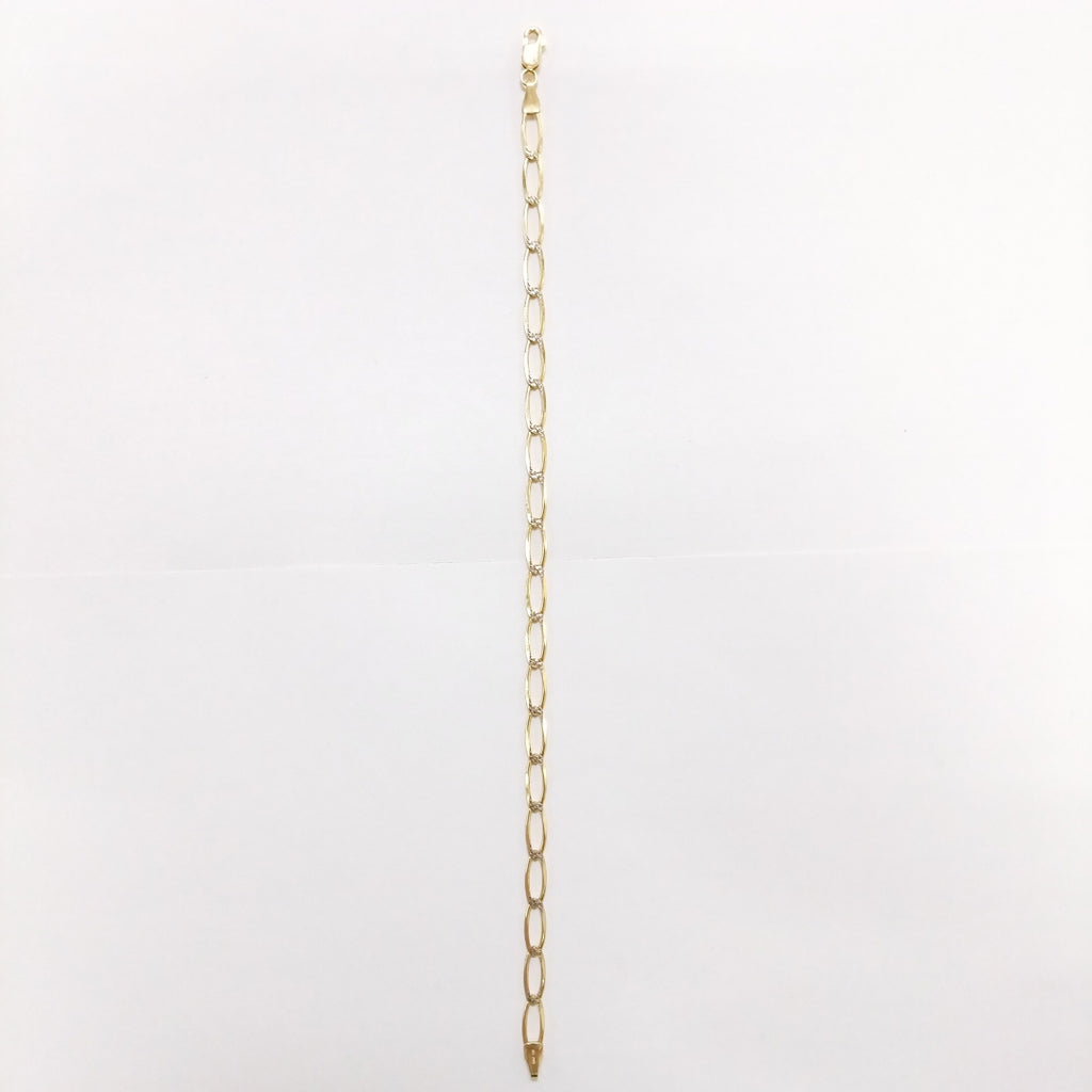 PULSERAS CABALLERO ORO 14K 4.2 (NUEVO)