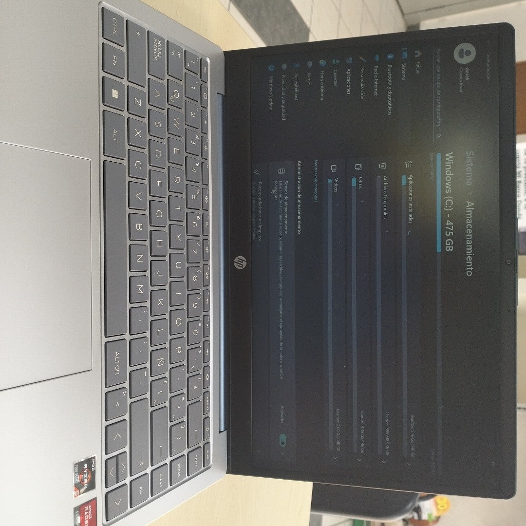 LAPTOP HP 14-EM0002LA (2023) 512 GB SSD 8 GB RAM (SEMINUEVO)