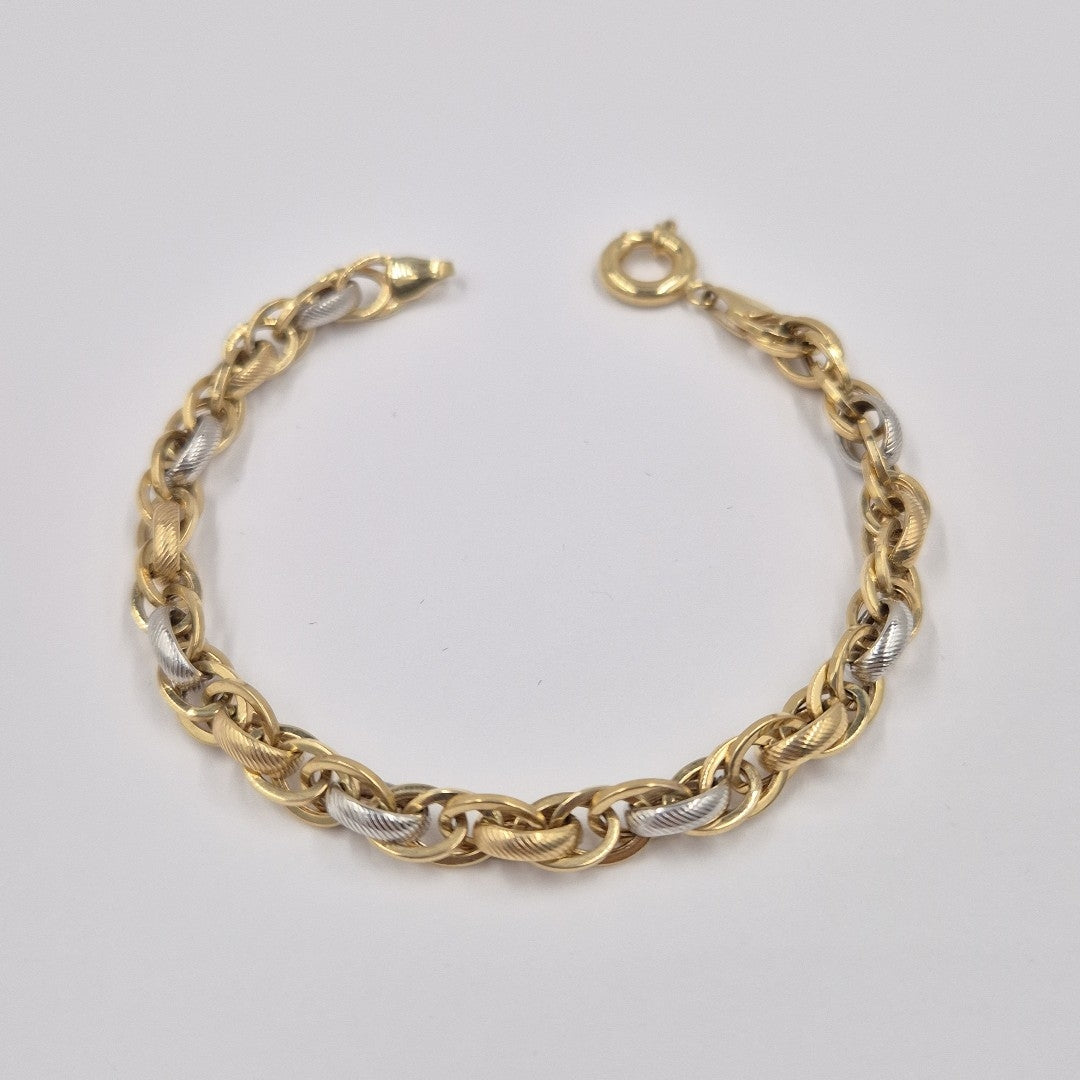 PULSERAS DAMA ORO 14K 6.6 (NUEVO)