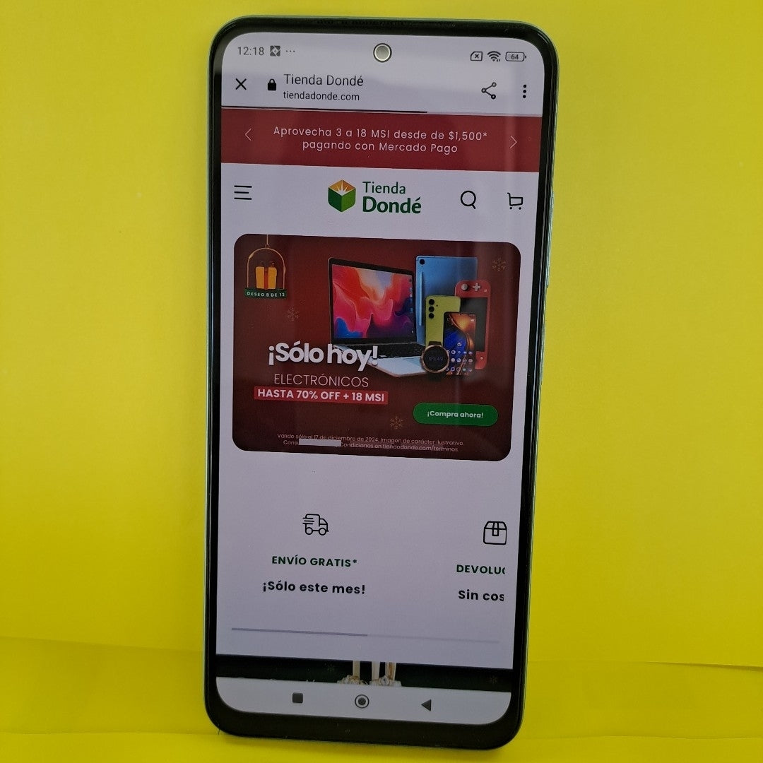 CELULAR XIAOMI REDMI NOTE 12S 2303ERA42L (2023) 256 GB 8 GB RAM