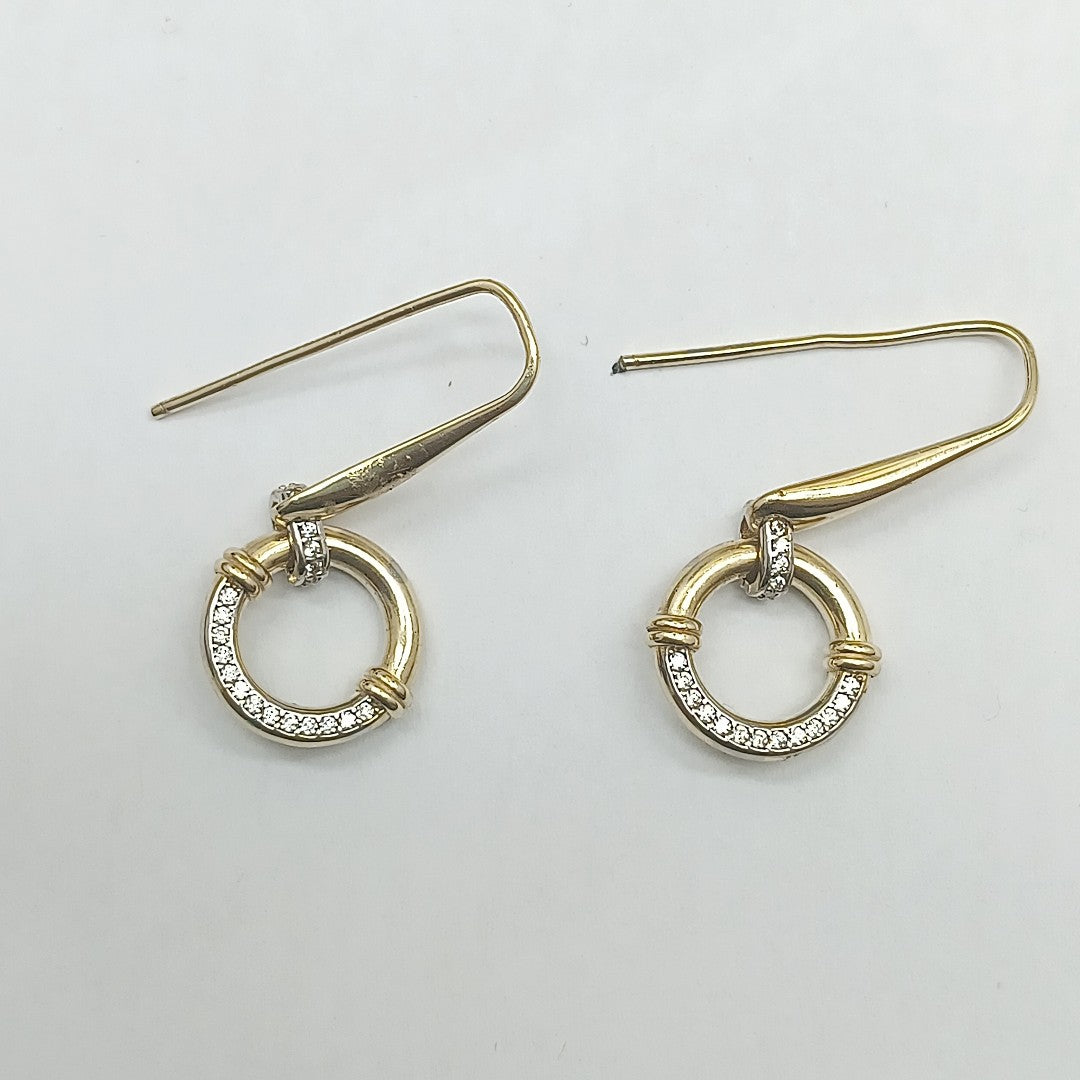 BROQUELES ORO 14K 4 (NUEVO)