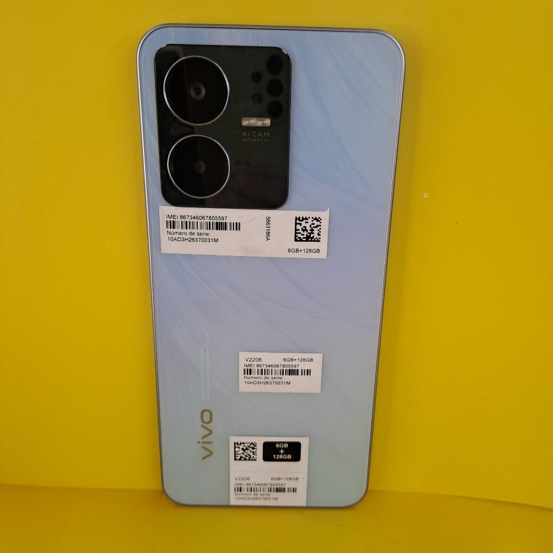 CELULAR VIVO Y22S V2206 128 GB 6 GB RAM