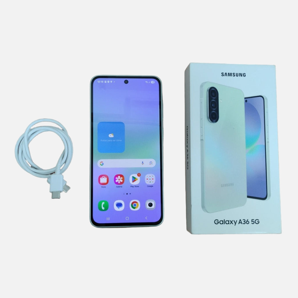 CELULAR SAMSUNG GALAXY A36 5G SM-A366E (2025) 128 GB 6 GB RAM (SEMINUEVO)