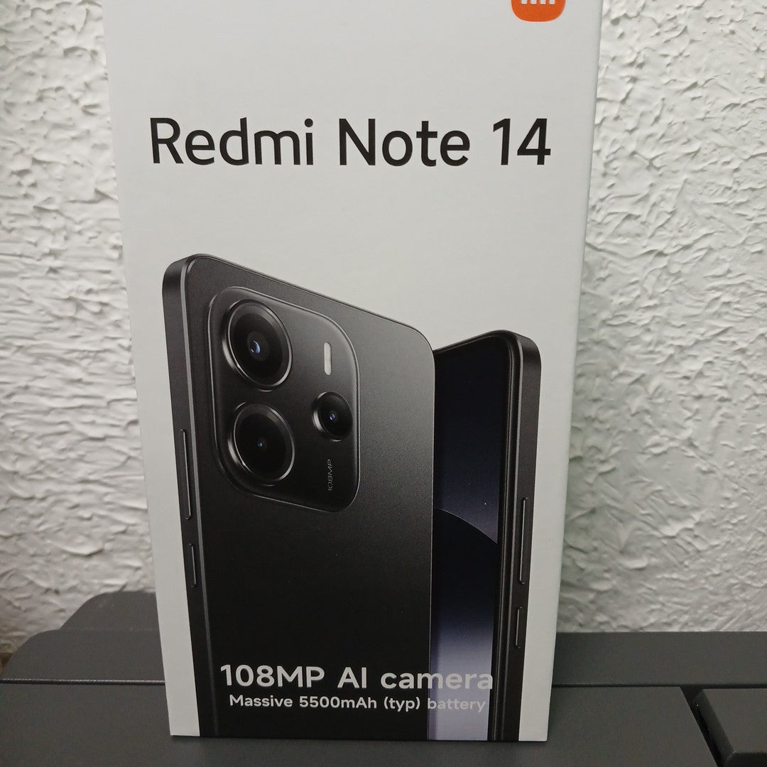 CELULAR XIAOMI REDMI NOTE 14 24117RN76L (2025) 256 GB 8 GB RAM (SEMINUEVO)