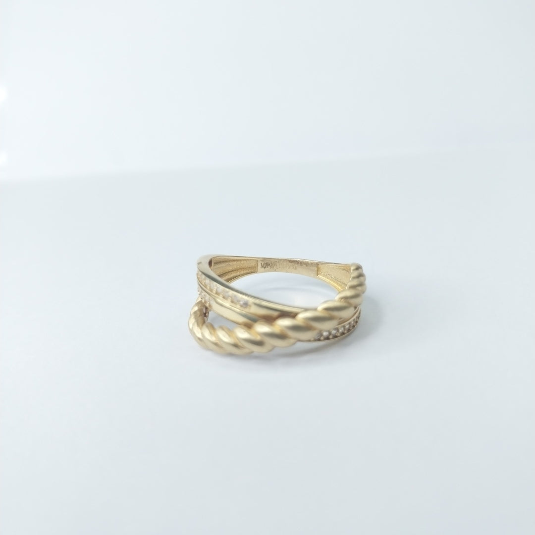 ANILLOS DAMA ORO 14K 3 (NUEVO)