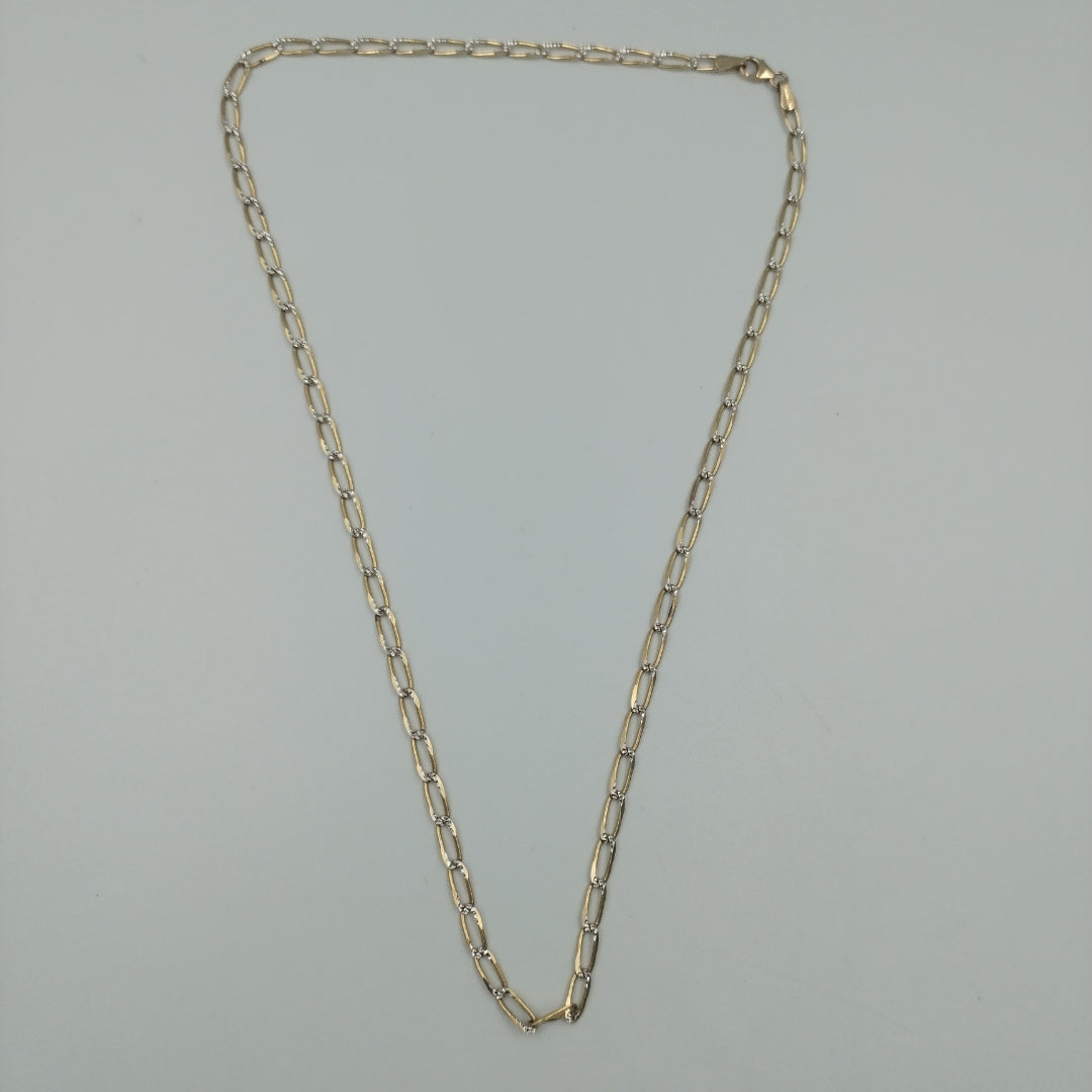 CADENA ORO,RODIADO 8 K 8,50 GRMS (SEMINUEVO)