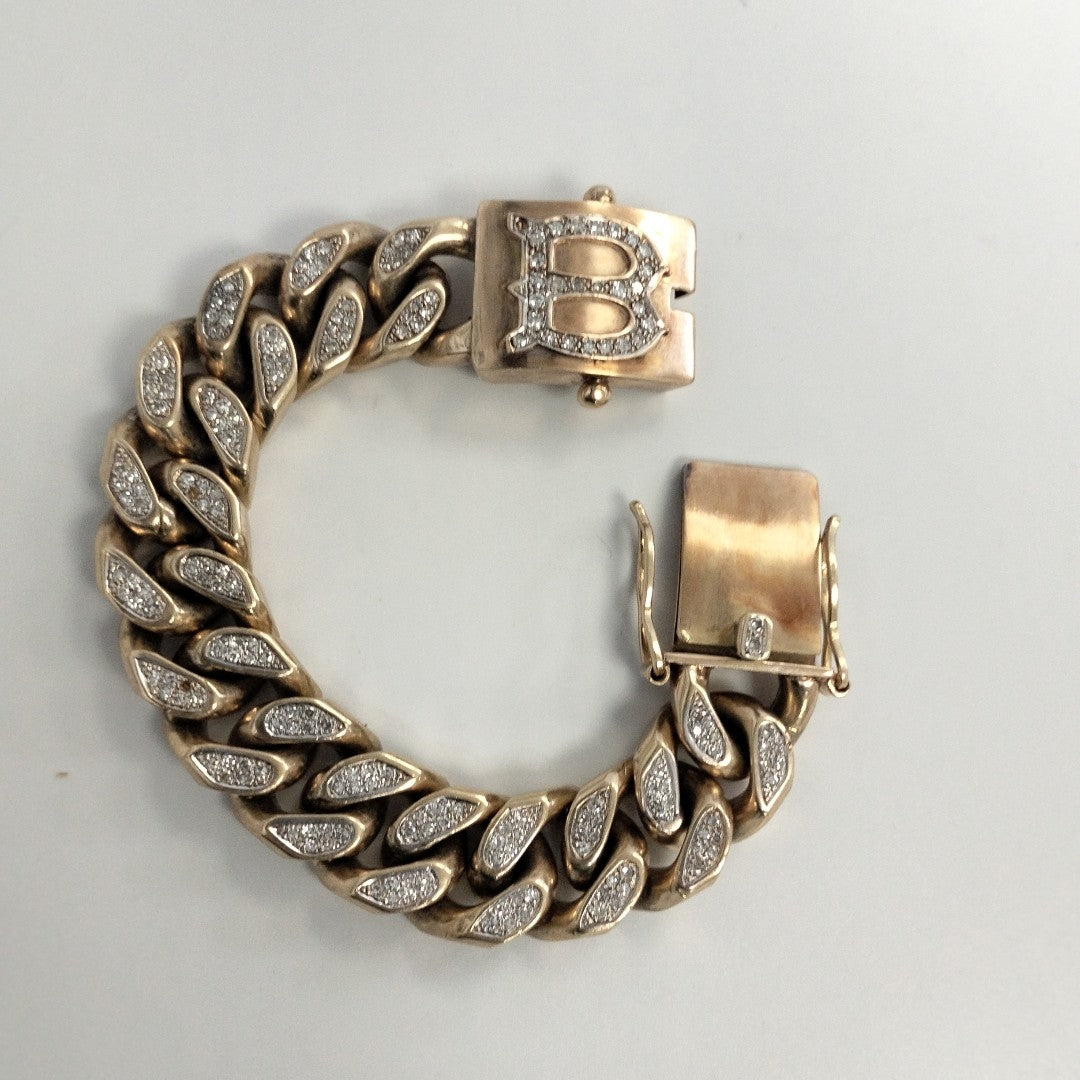 PULSERA. ORO. 14 K 216.9 GRMS (SEMINUEVO)