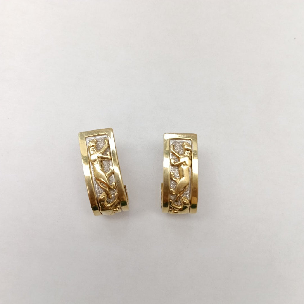 ARETES PAR. ORO. 14 K 21.8 GRMS (SEMINUEVO)