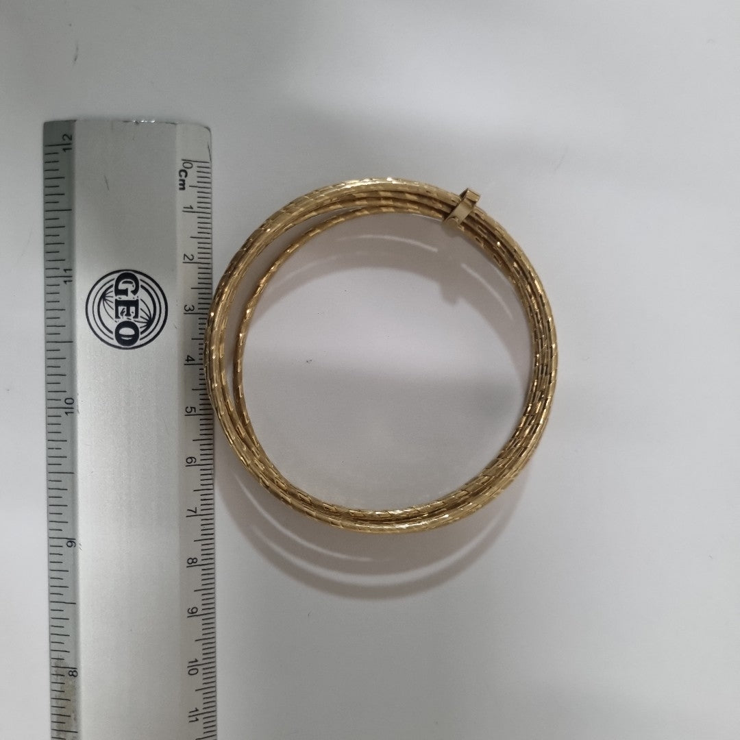 SEMANARIO DE PULSERAS ORO 14 K 21,50 GRMS (SEMINUEVO)