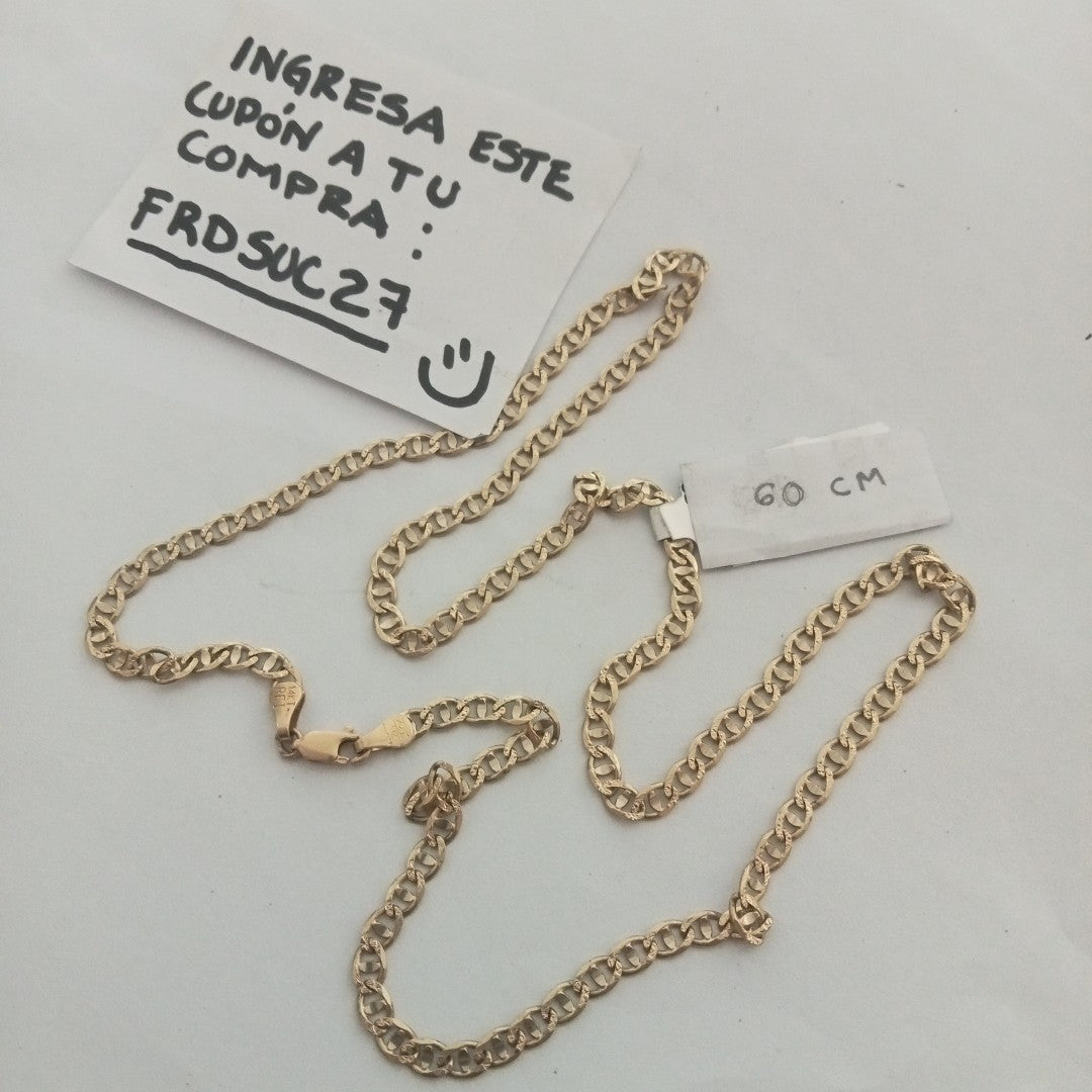 CADENA ORO 14 K 13,70 GRMS (SEMINUEVO)