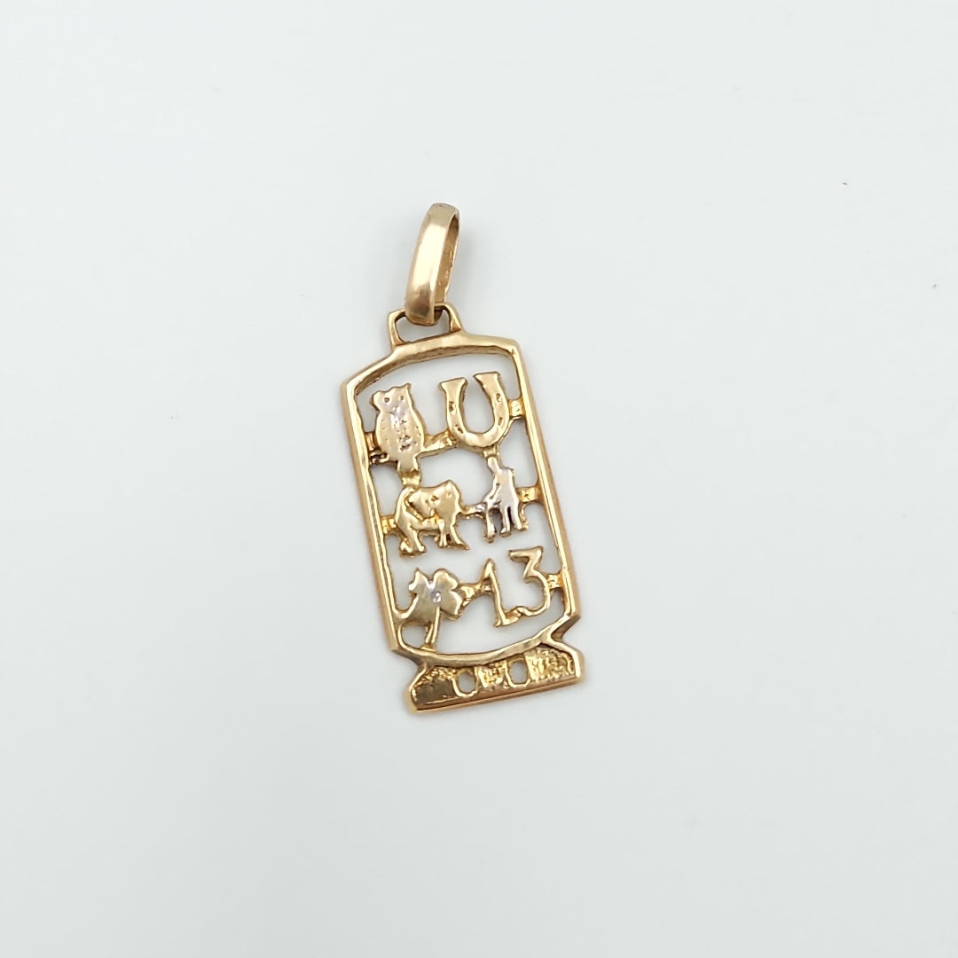 DIJE ORO 14 K 2,90 GRMS (SEMINUEVO)