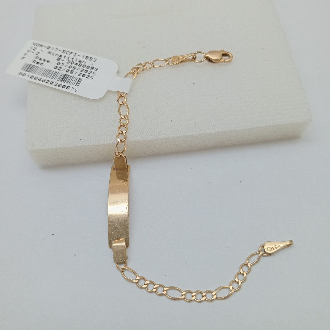 ESCLAVA. ORO. 14 K 2.6 GRMS (SEMINUEVO)