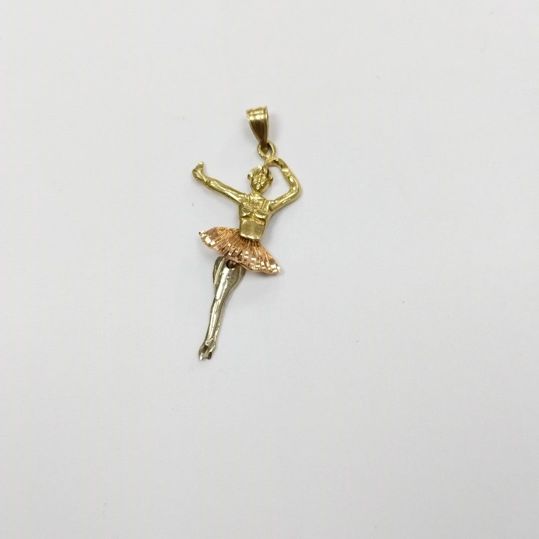 DIJE ORO,ORO COMBINADO 14 K 2,80 GRMS (SEMINUEVO)