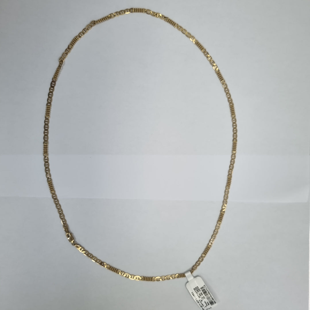 CADENA. ORO. 14 K 10.5 GRMS (SEMINUEVO)