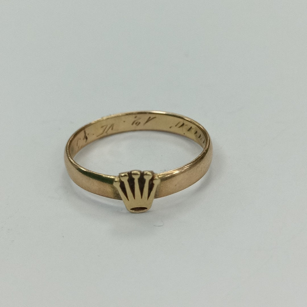 ANILLO. ORO. 14 K 1.7 GRMS (SEMINUEVO)