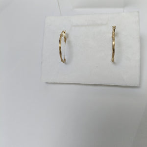 ARRACADAS PAR ORO 14 K 1,80 GRMS (SEMINUEVO)