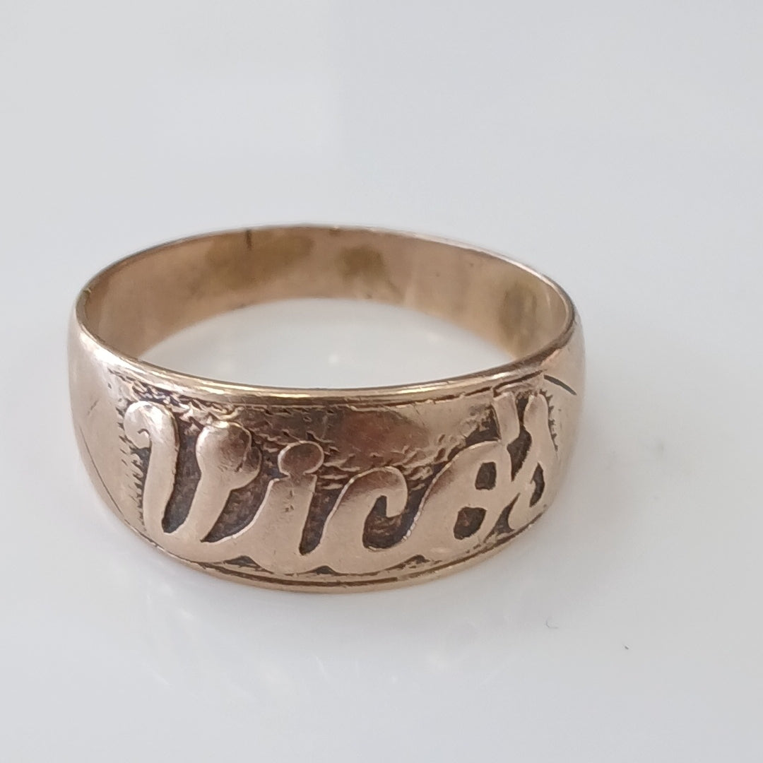 ANILLO ORO 8 K 6,50 GRMS (SEMINUEVO)