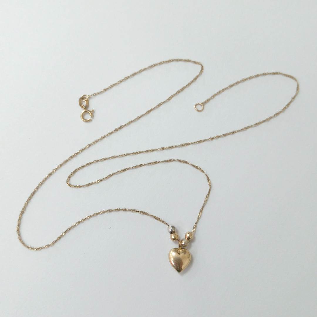 CADENA,DIJE ORO 14 K 1,40 GRMS (SEMINUEVO)