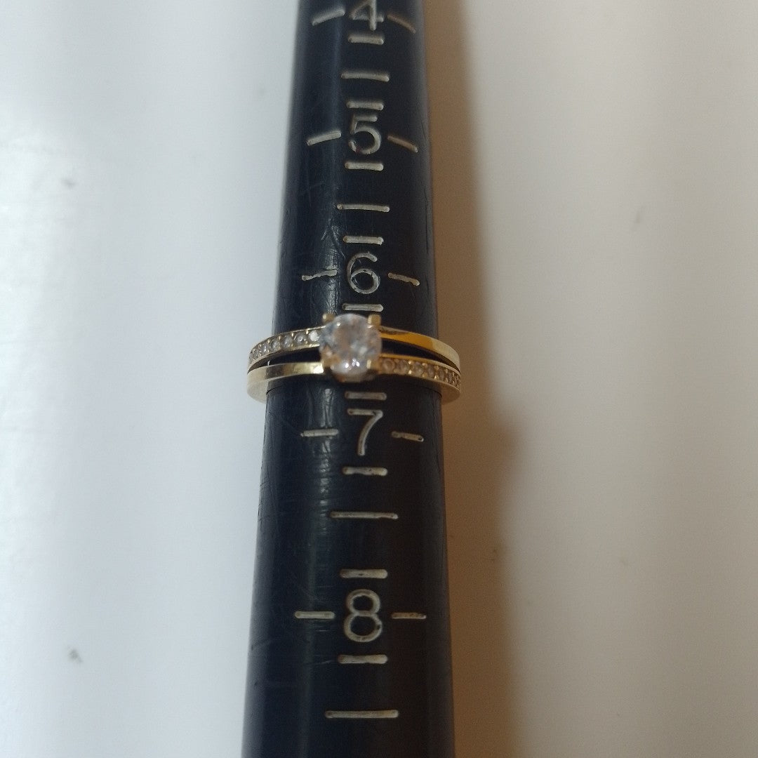 SOLITARIO. ORO. 14 K 2.2 GRMS (SEMINUEVO)