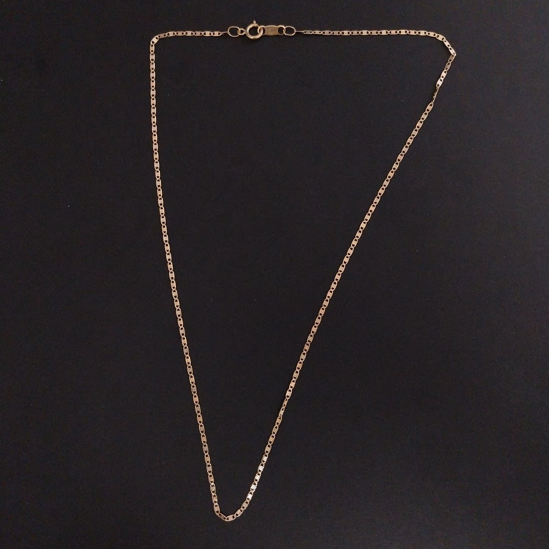 CADENA. ORO. 10 K 1.2 GRMS (SEMINUEVO)